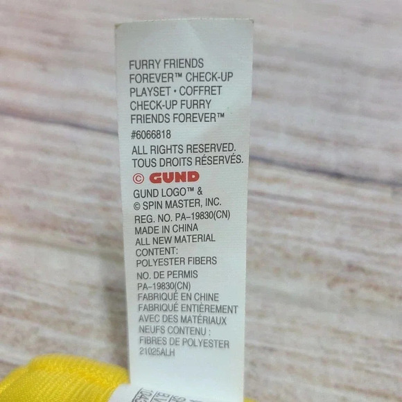 Sesame Street Gund Elmo Check Up Play Set Plush Boo Boo Bandages Thermometer 5" - Picture 4 of 4